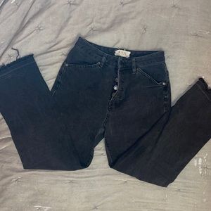 Free people black jeans